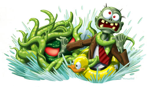 Plants vs. Zombies - Фан-арт — 2